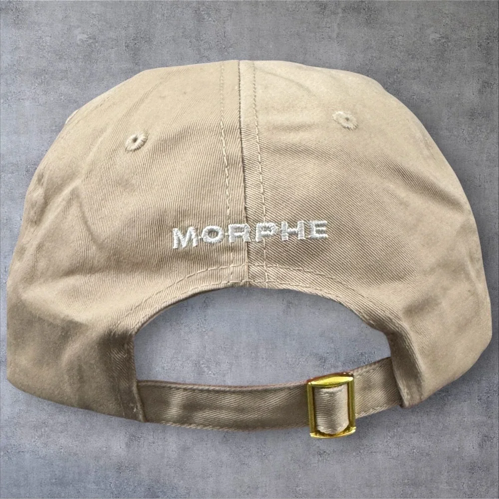 Morphe Cosmetics Baseball Hat Tan Feeling Cheeky Embroidered Dad Cap Limited